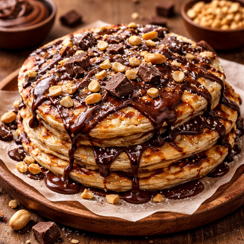 Roti Canai Chocolate and Peanut